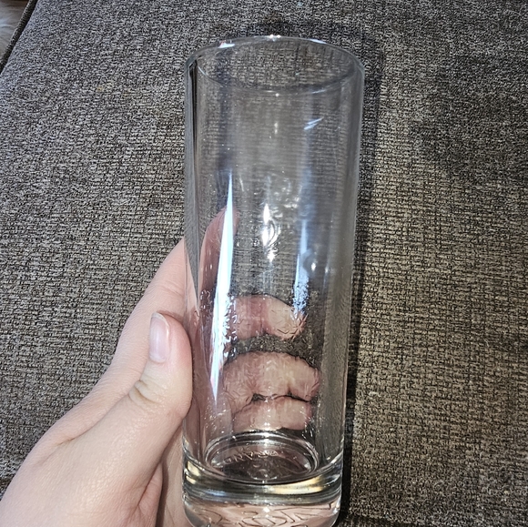 Jack Daniels etched snowflake whiskey glass 7.6" tall - Picture 3 of 7